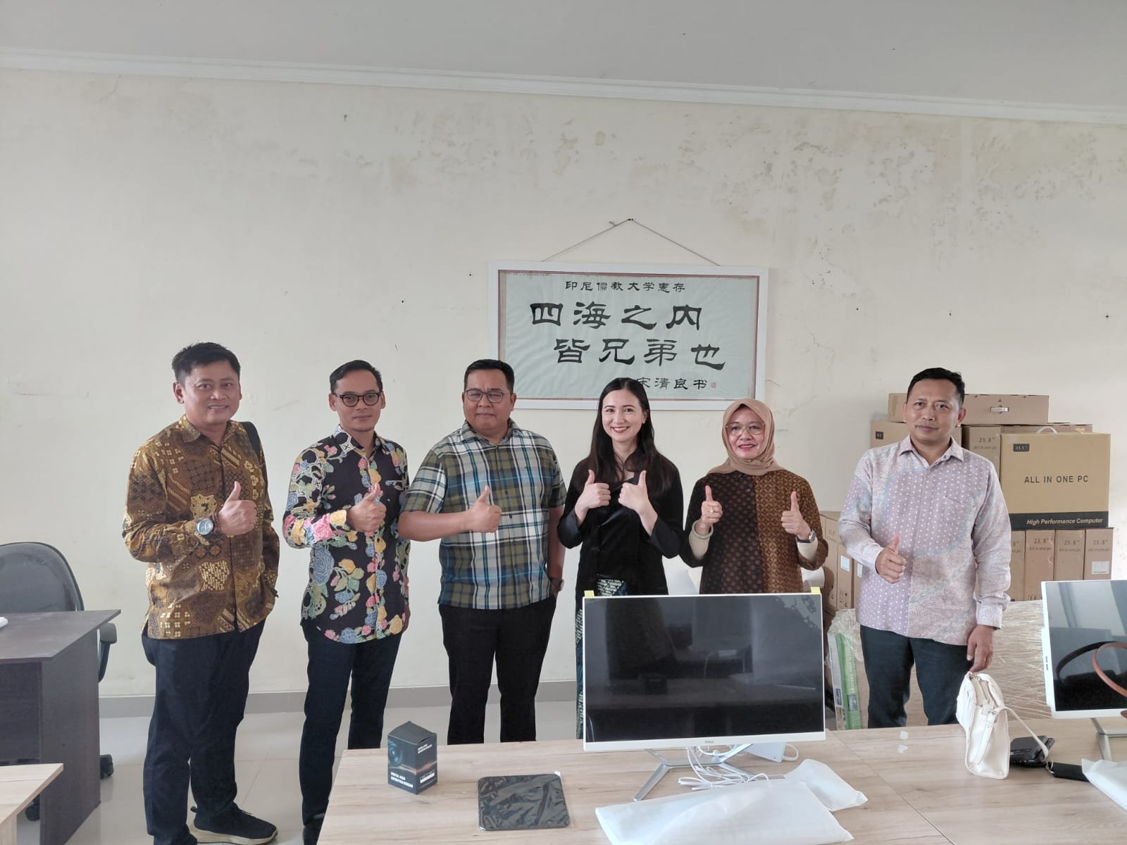 Kunjungan kapusbimdik ke STIKIN